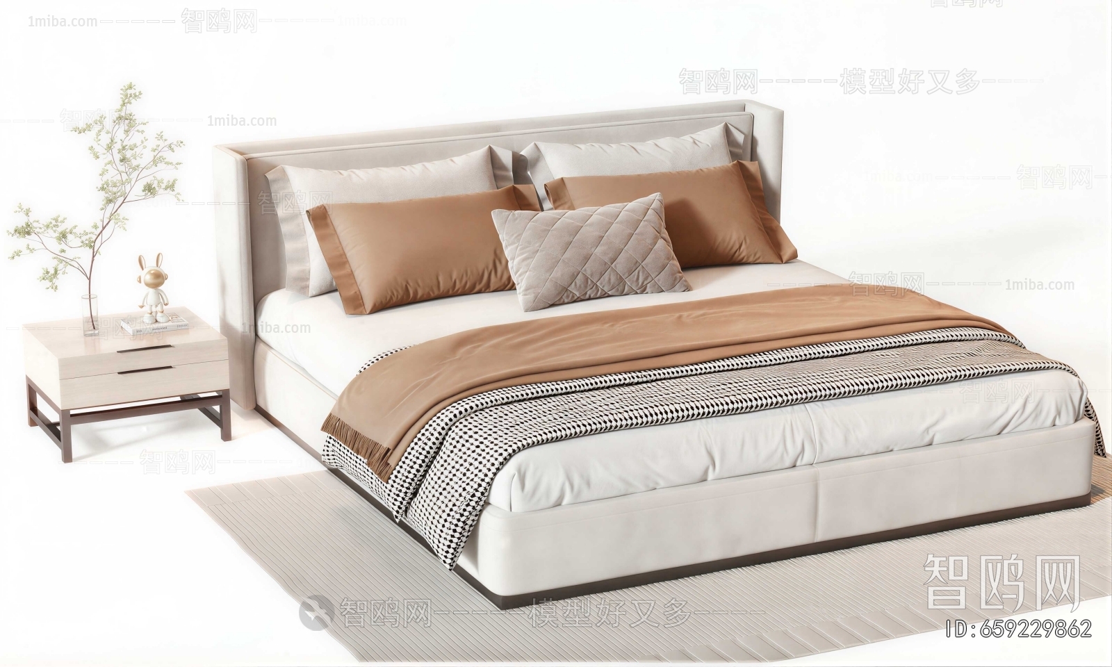 Modern Double Bed