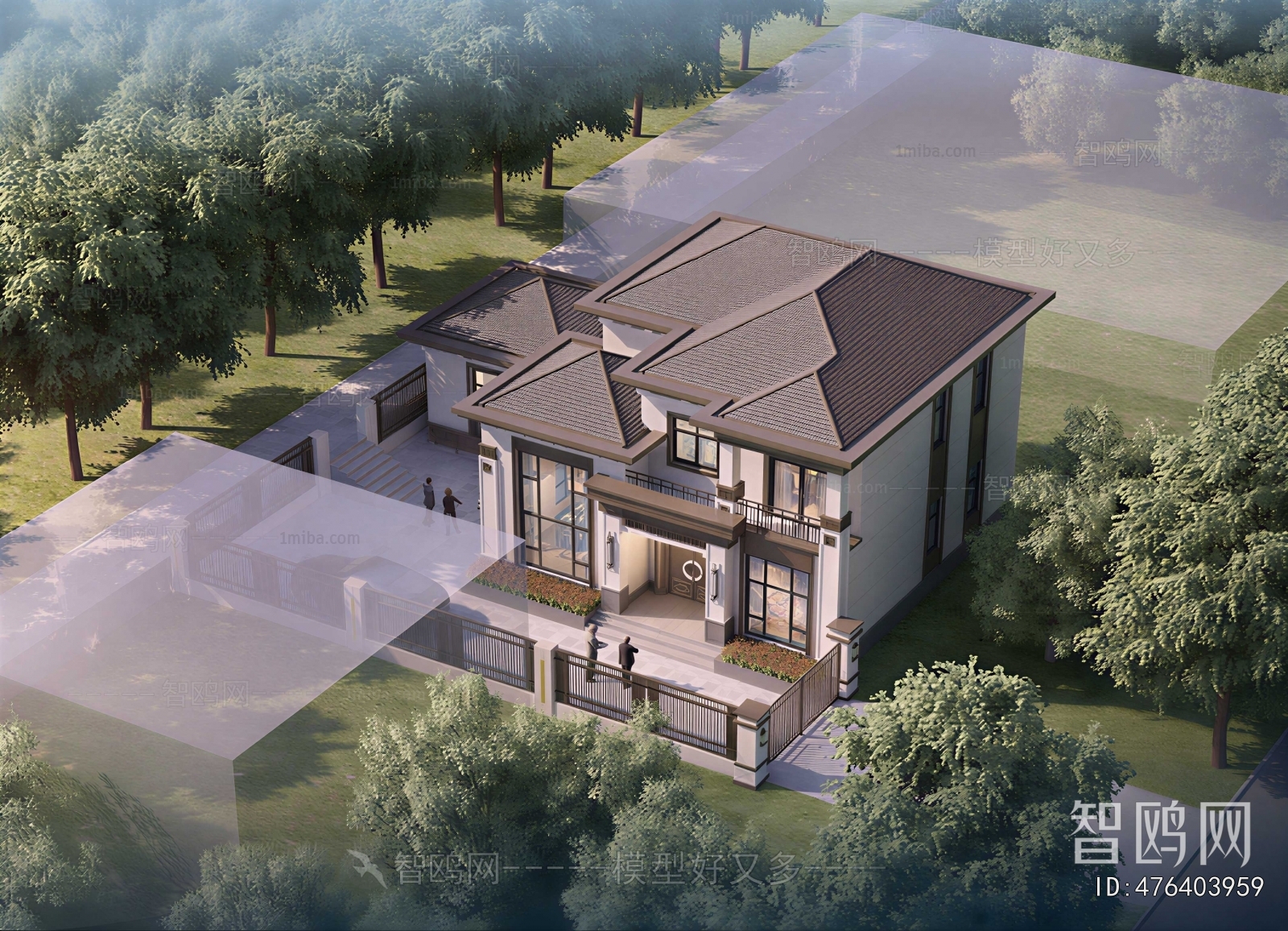 New Chinese Style Detached Villa