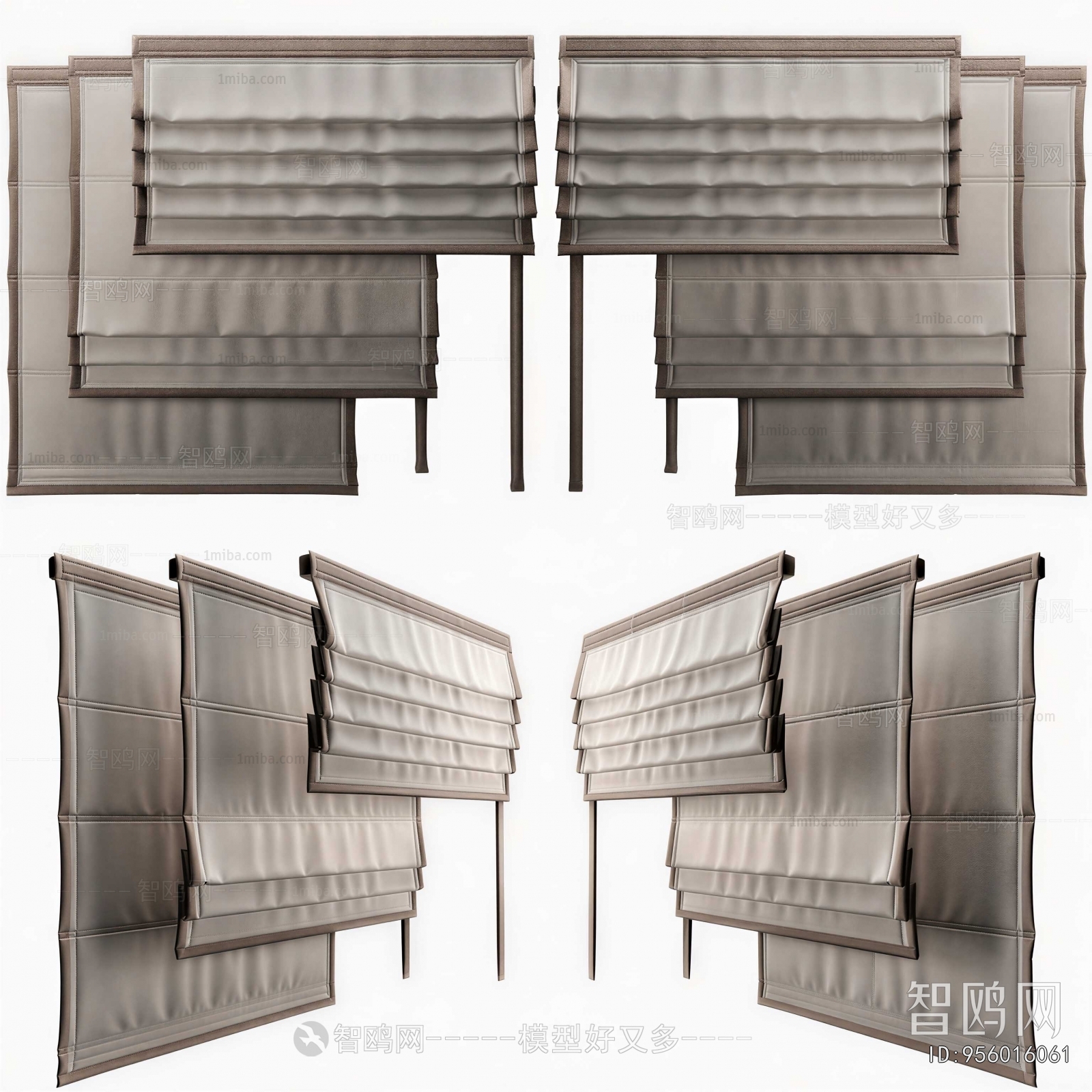 Modern Roman Curtain