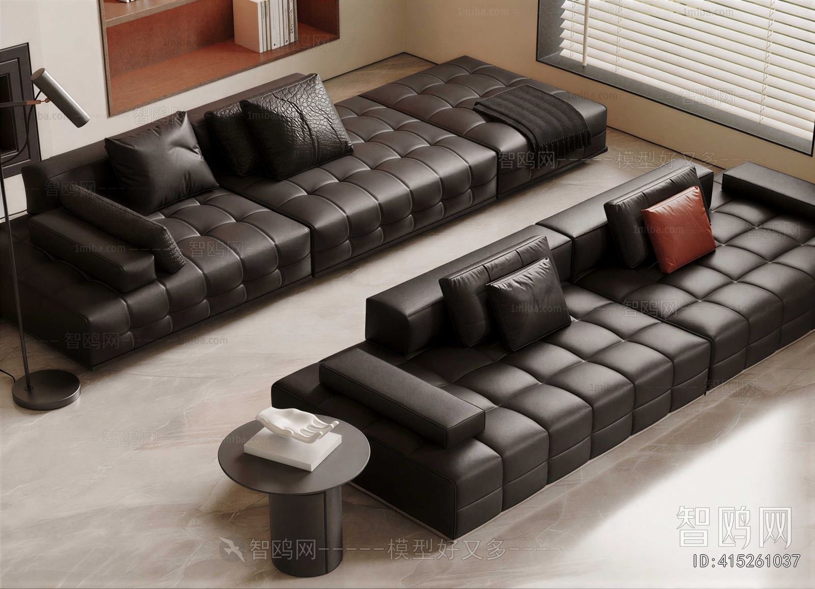 Modern Multi Person Sofa