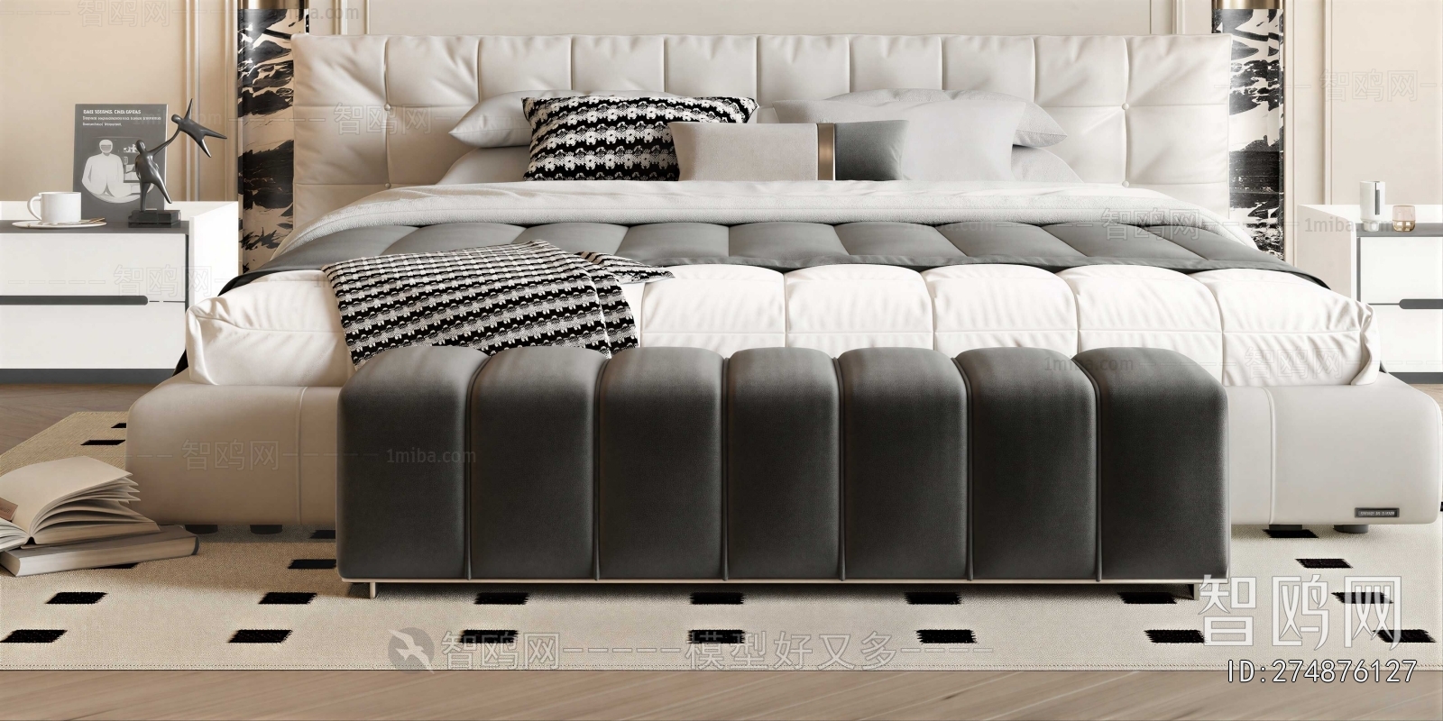 Modern Double Bed