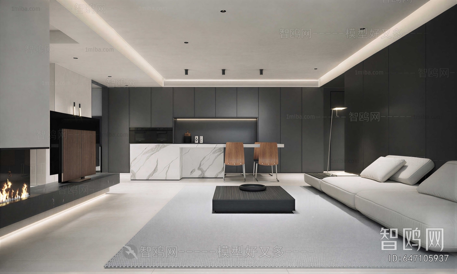 Modern A Living Room