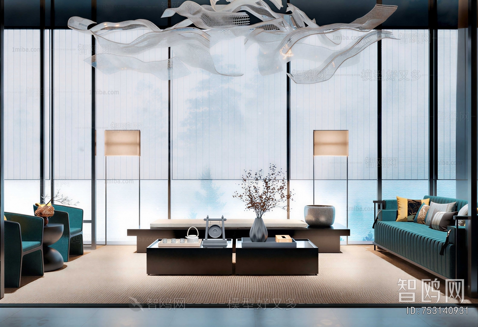 New Chinese Style Negotiation Area