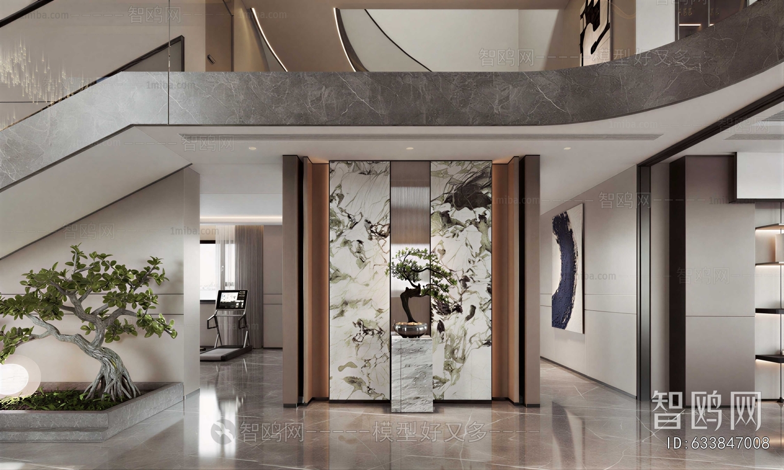 Modern Hallway