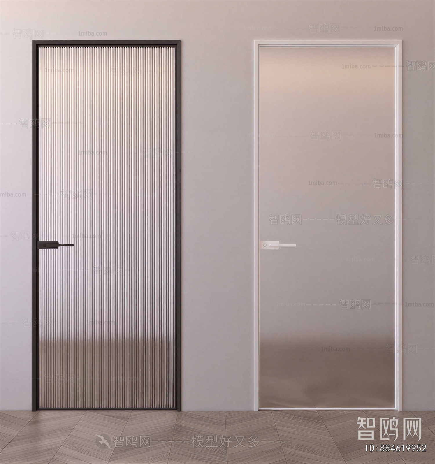 Modern Single Door