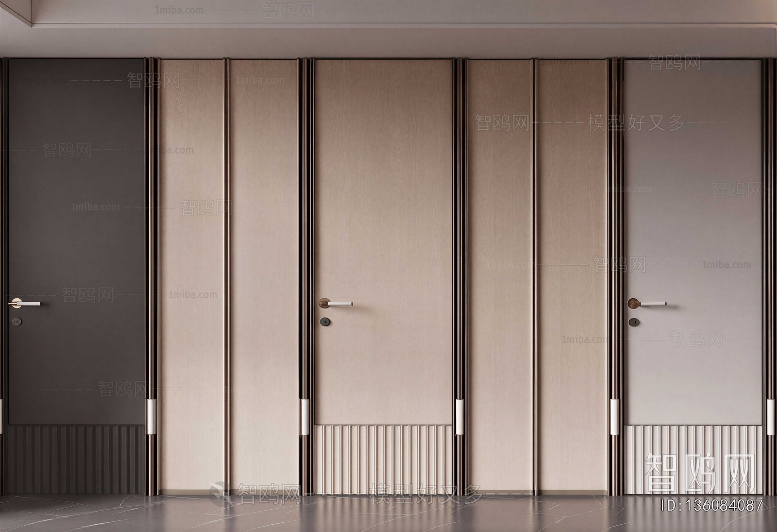 Modern Single Door