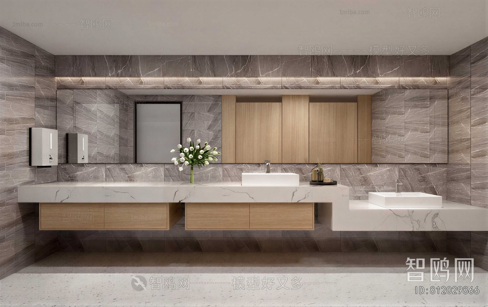 Modern Public Toilet