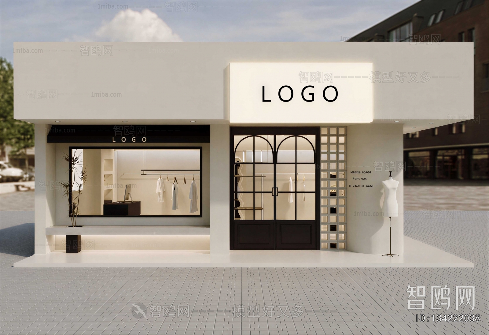 Modern Facade Element
