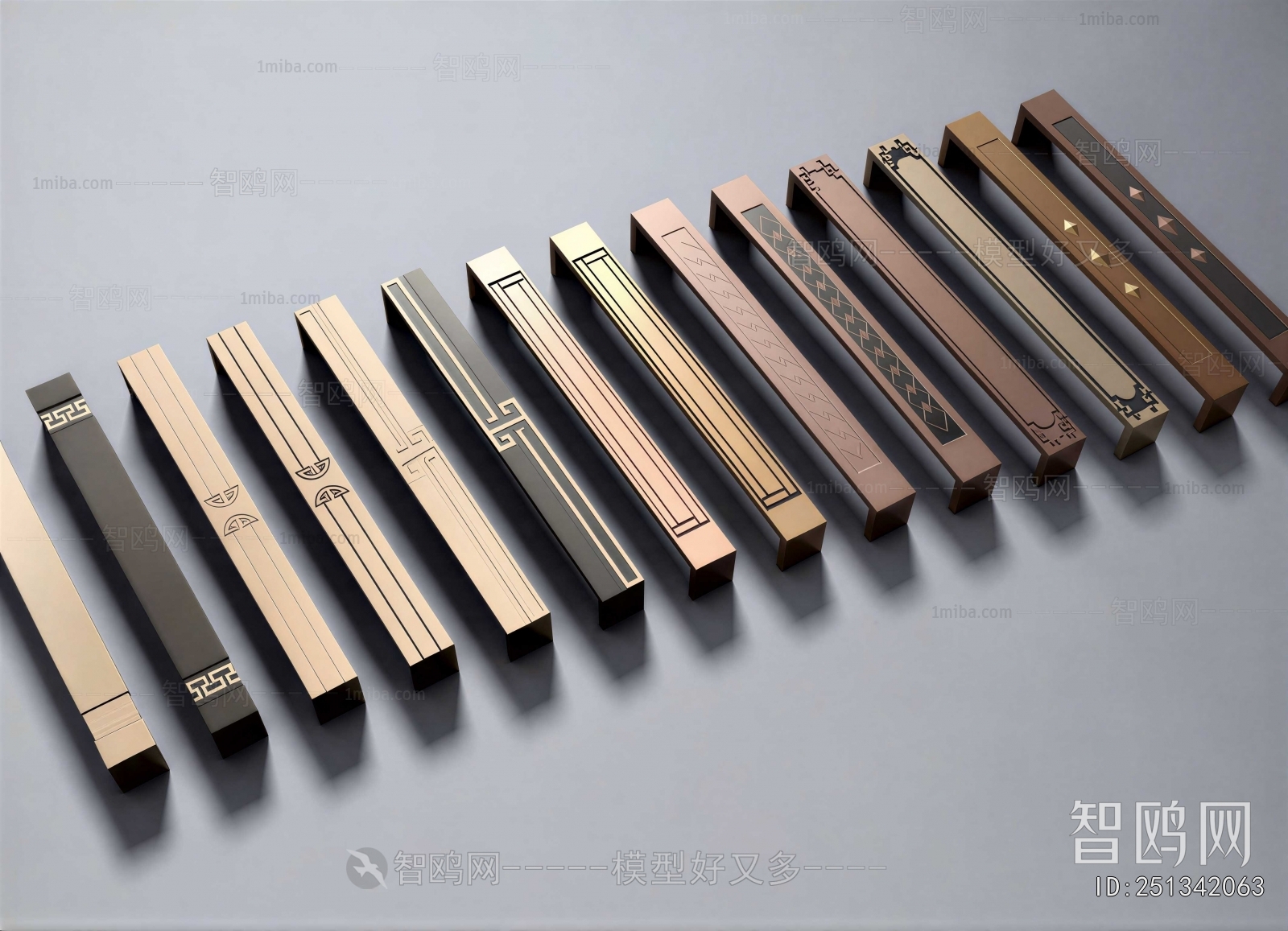 New Chinese Style Door Handle