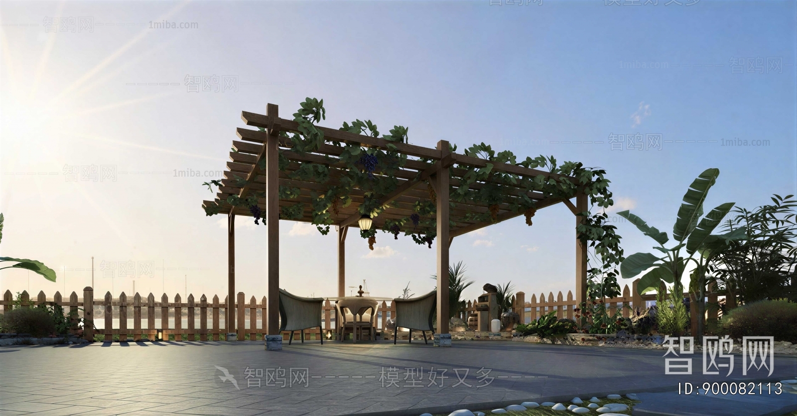 Modern Courtyard/landscape