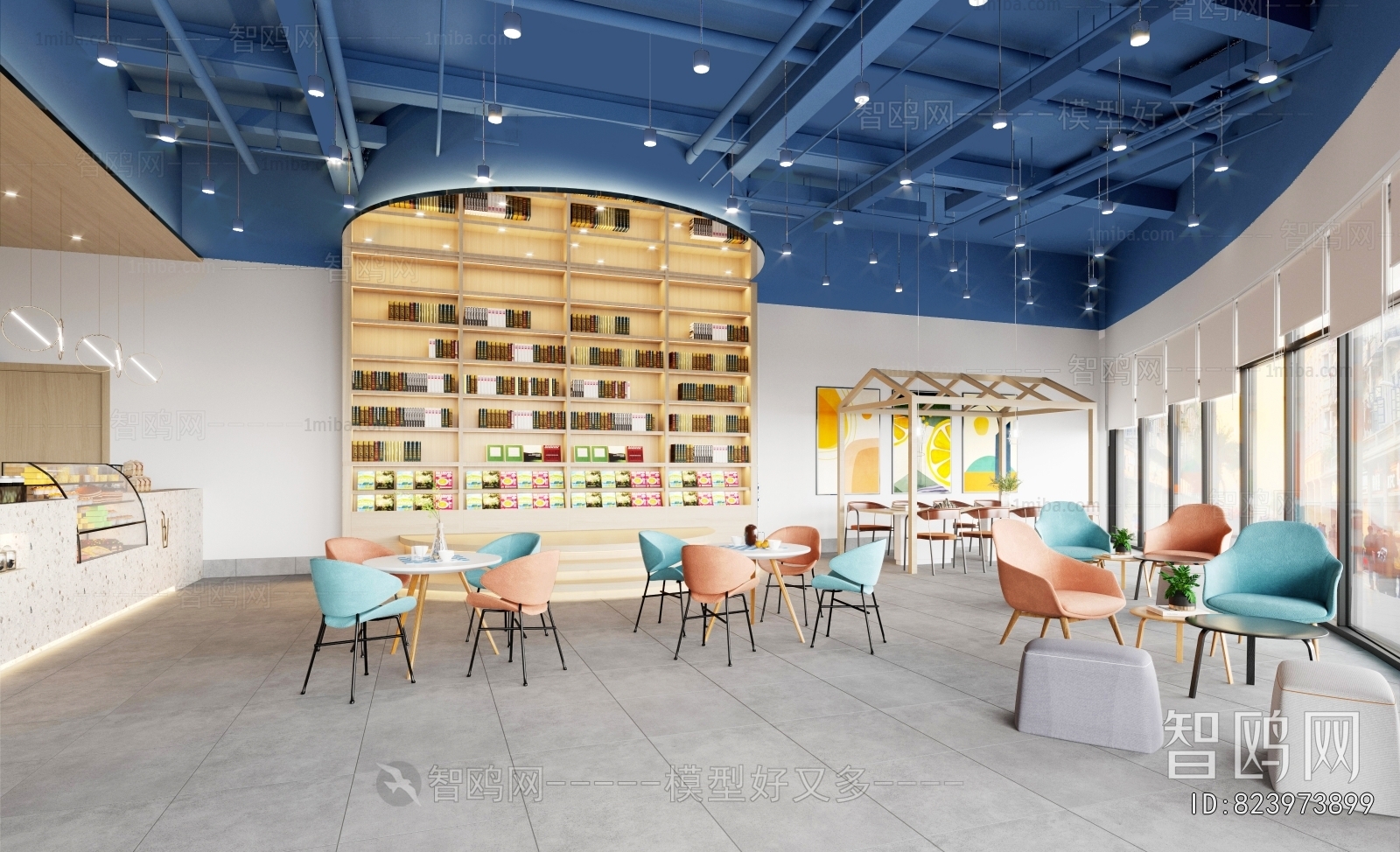 Modern Milk Tea Shop