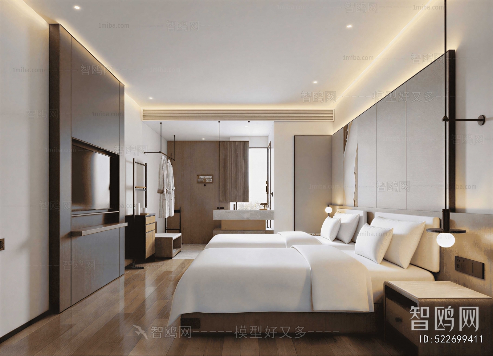 Modern Guest Room