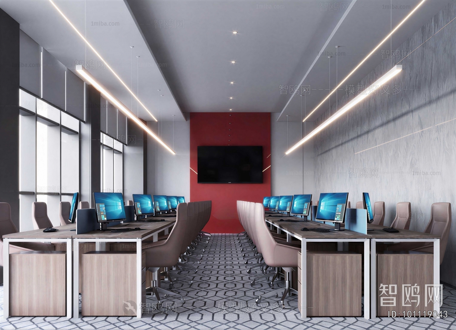 Modern Staff Area