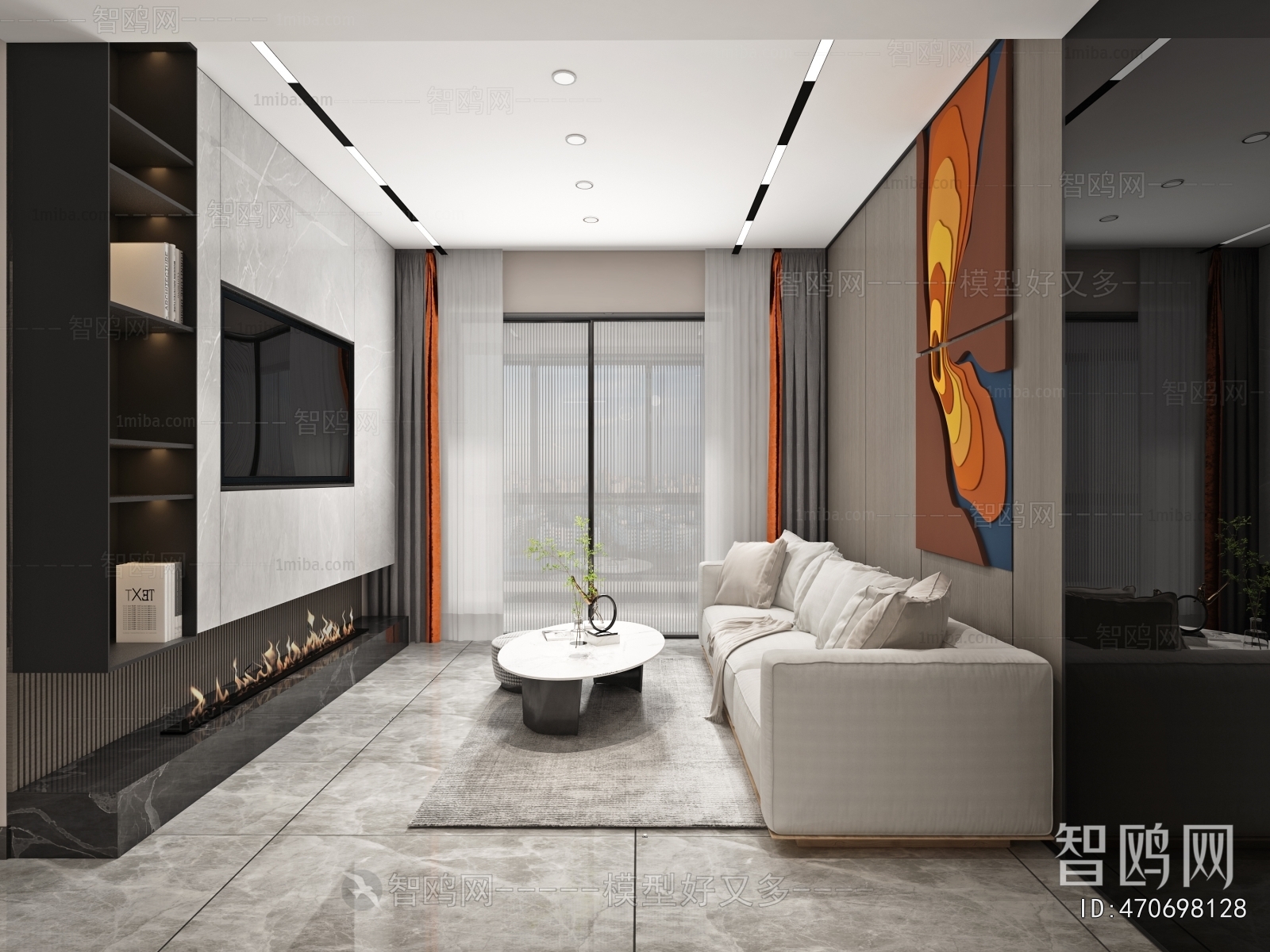 Modern A Living Room