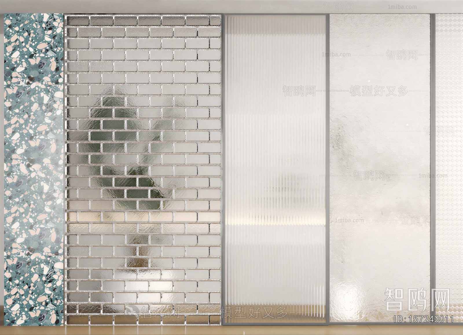 Modern Glass Screen Partition