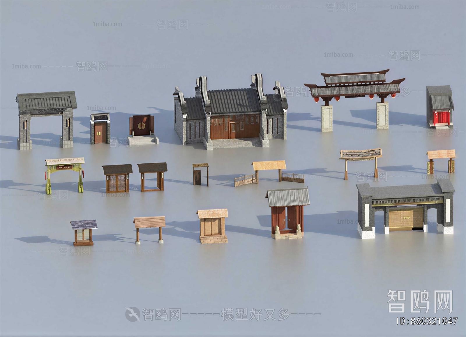 Chinese Style Facade Element