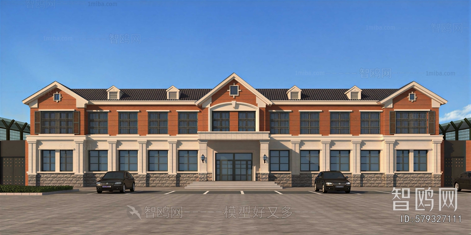 European Style Public Building