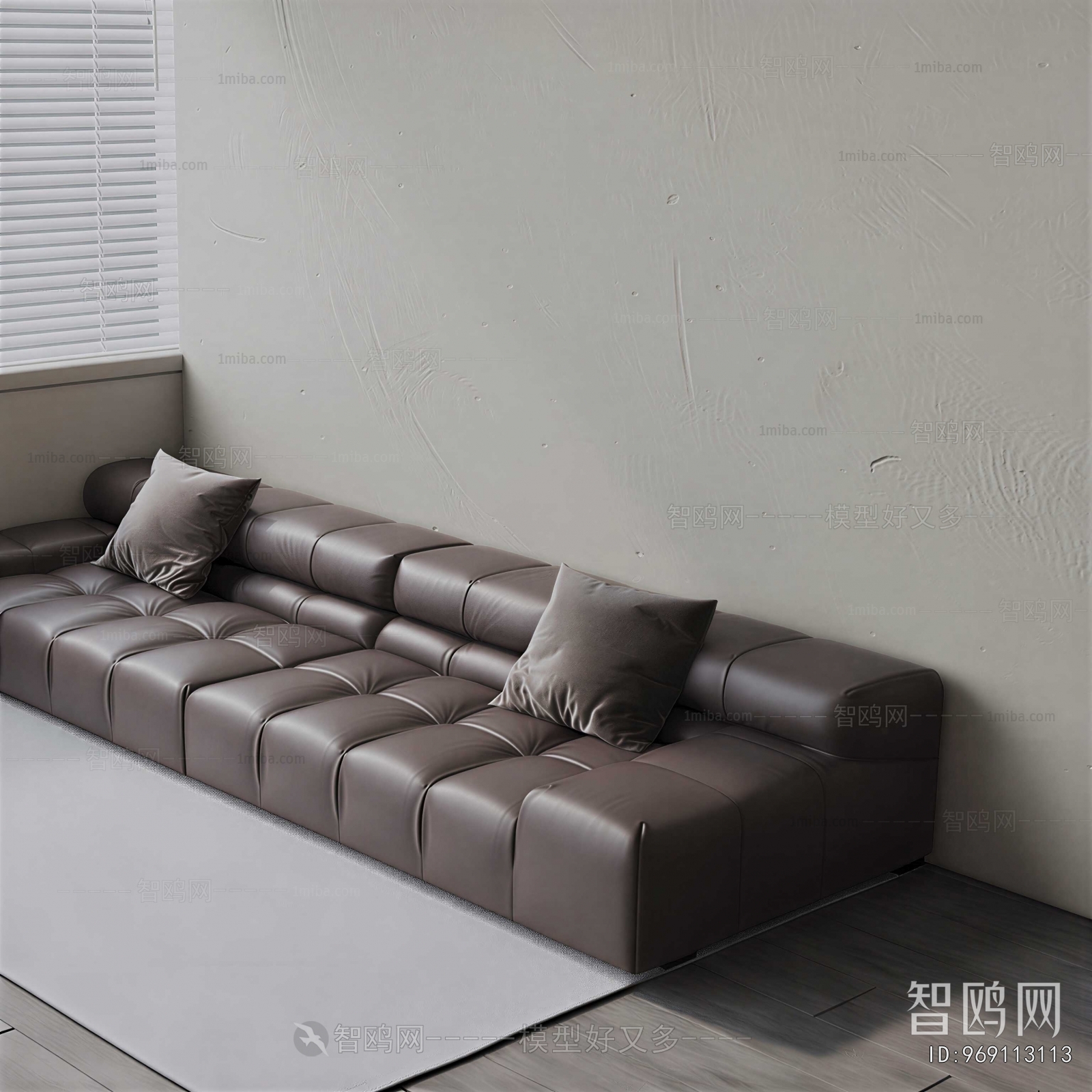 Modern Multi Person Sofa
