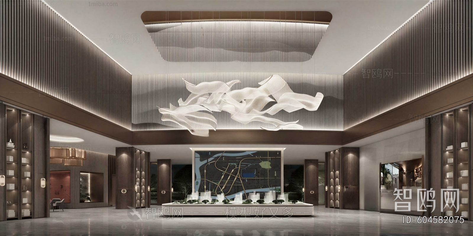 Modern Real Estate Sales Office