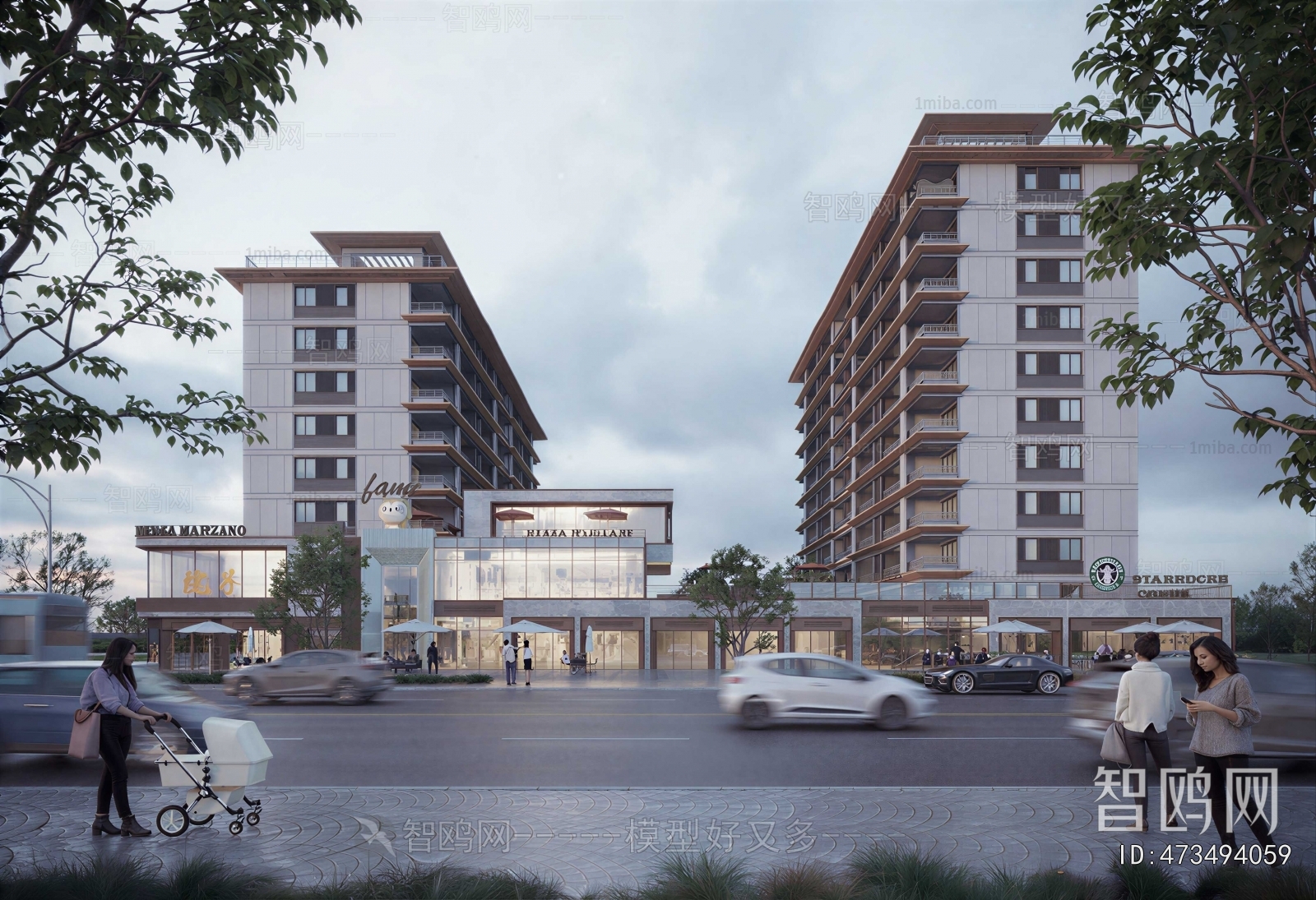 Modern Residential Building