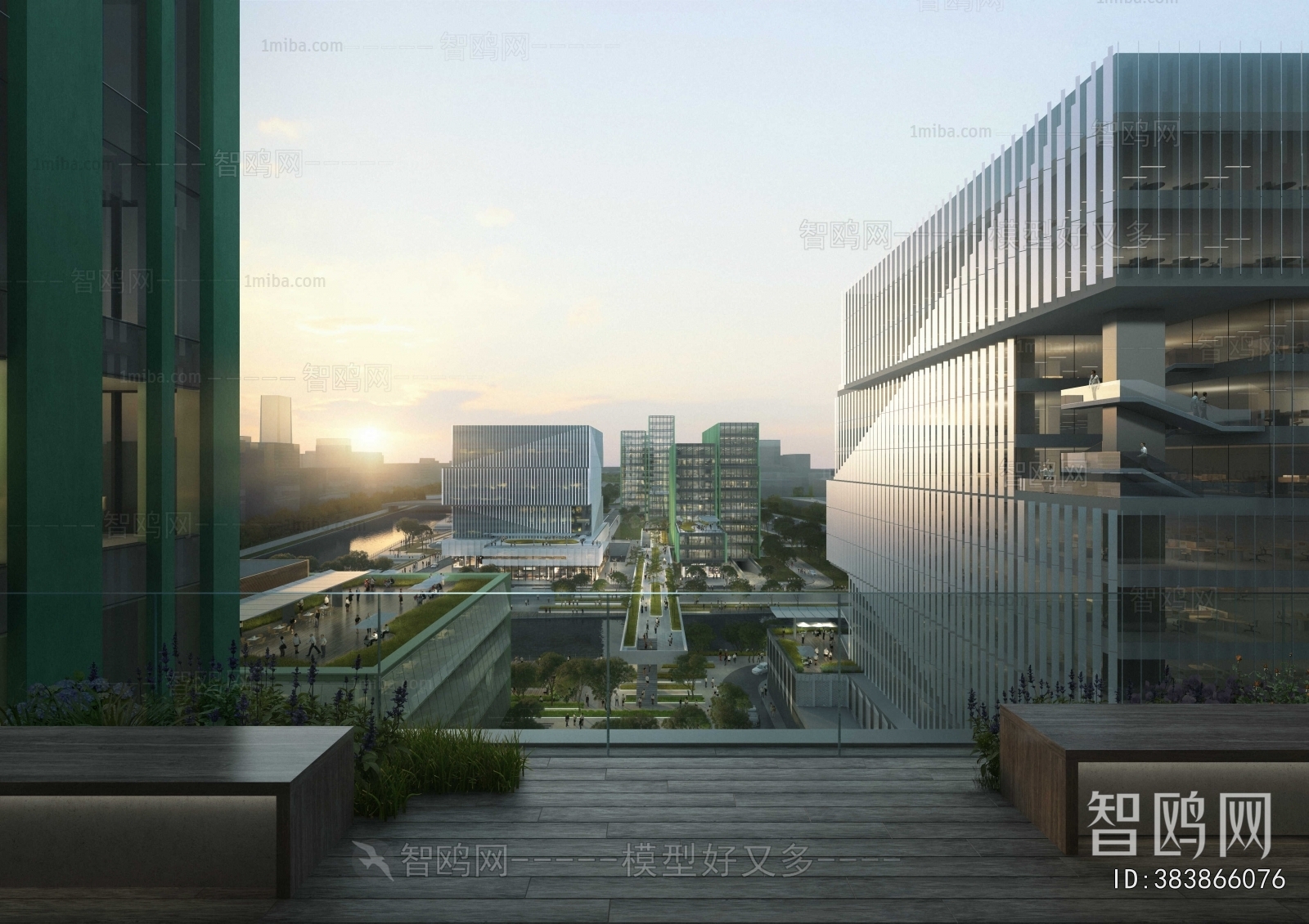 Modern Appearance Of Commercial Building