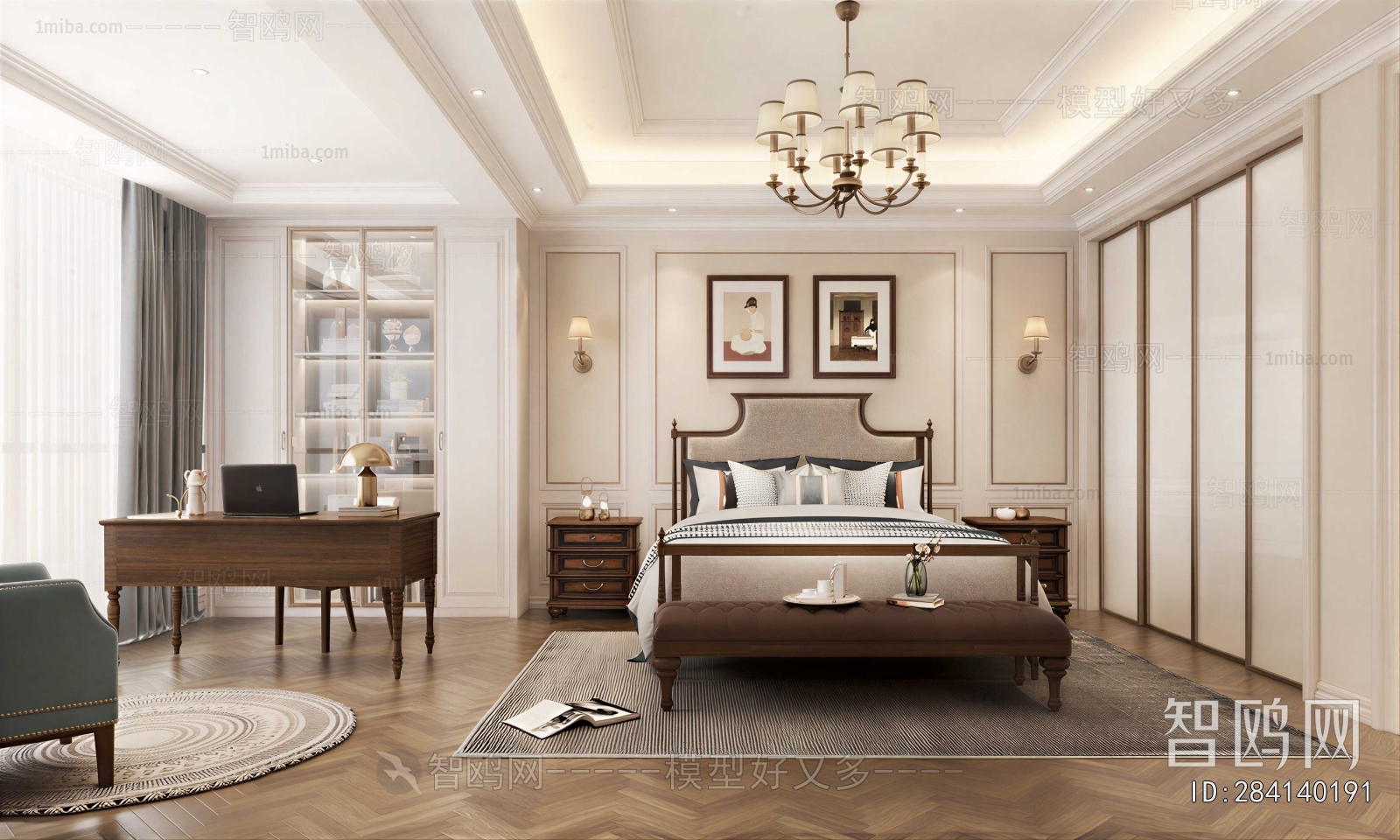 American Style Bedroom