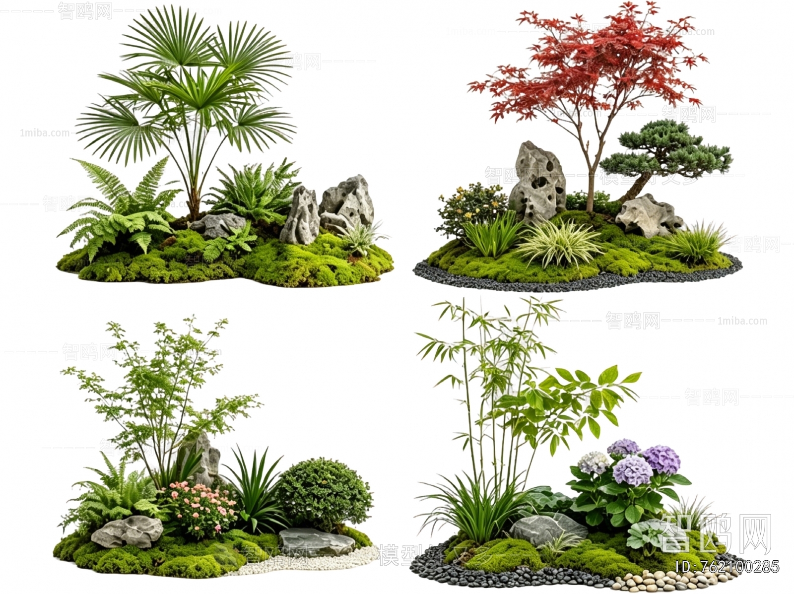 New Chinese Style Plant Landscaping