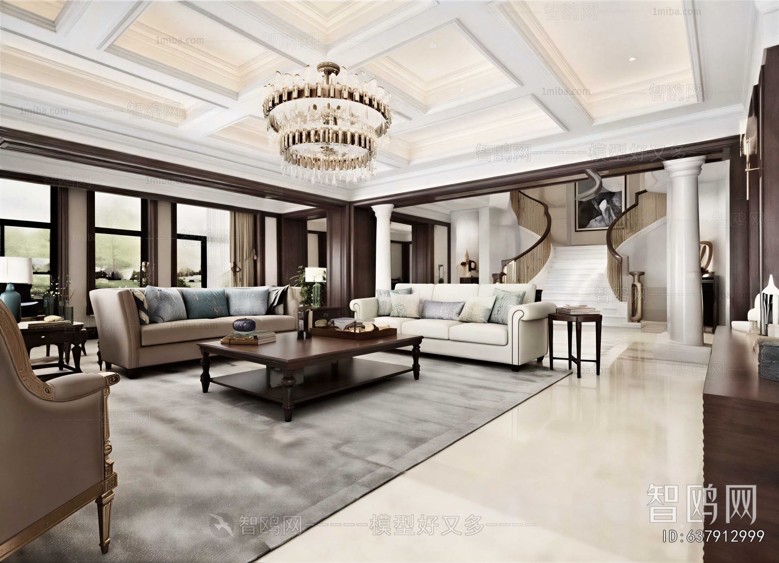 European Style A Living Room
