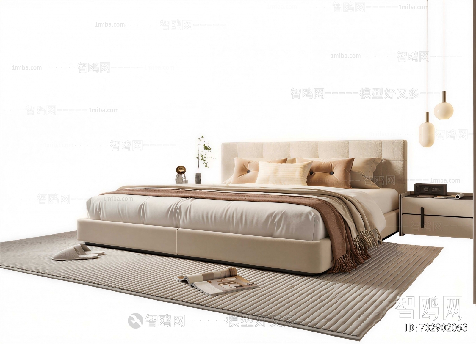 Modern Double Bed