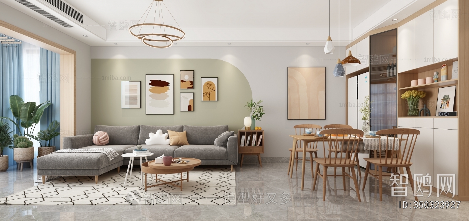 Nordic Style A Living Room
