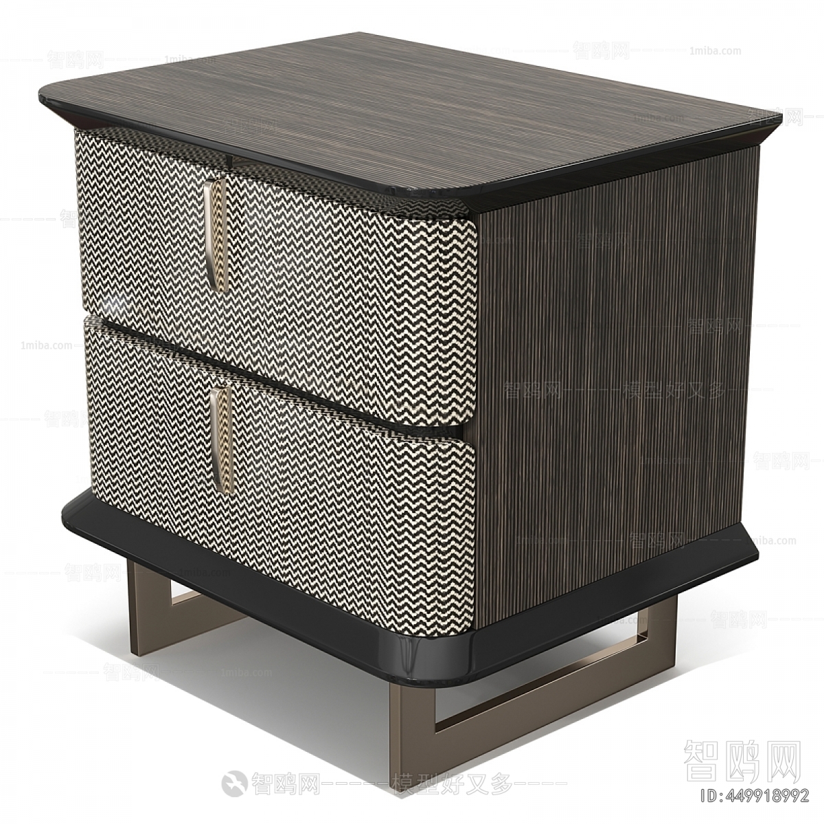 Modern Bedside Cupboard