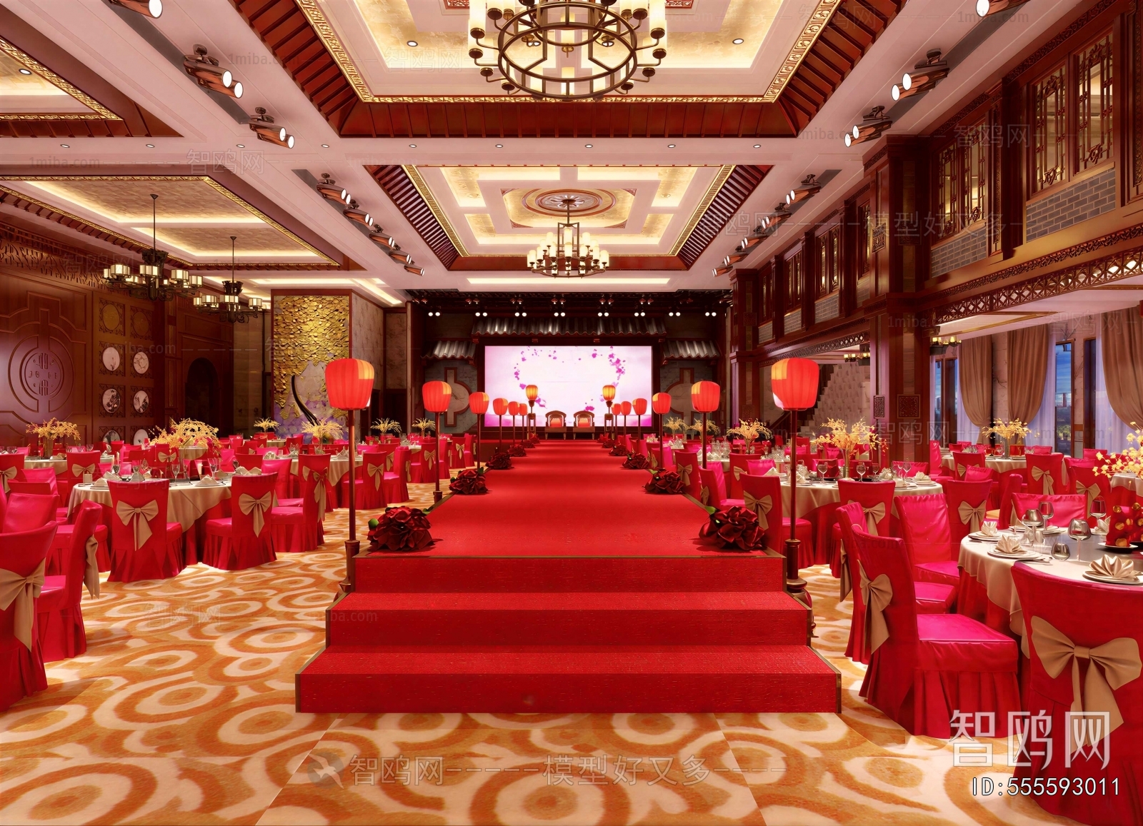 Chinese Style Banquet Hall
