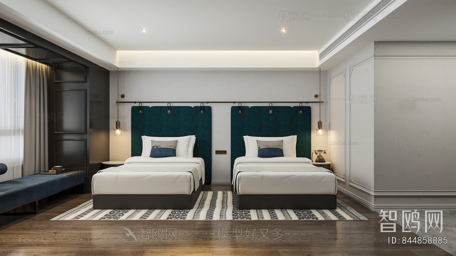 Modern Guest Room