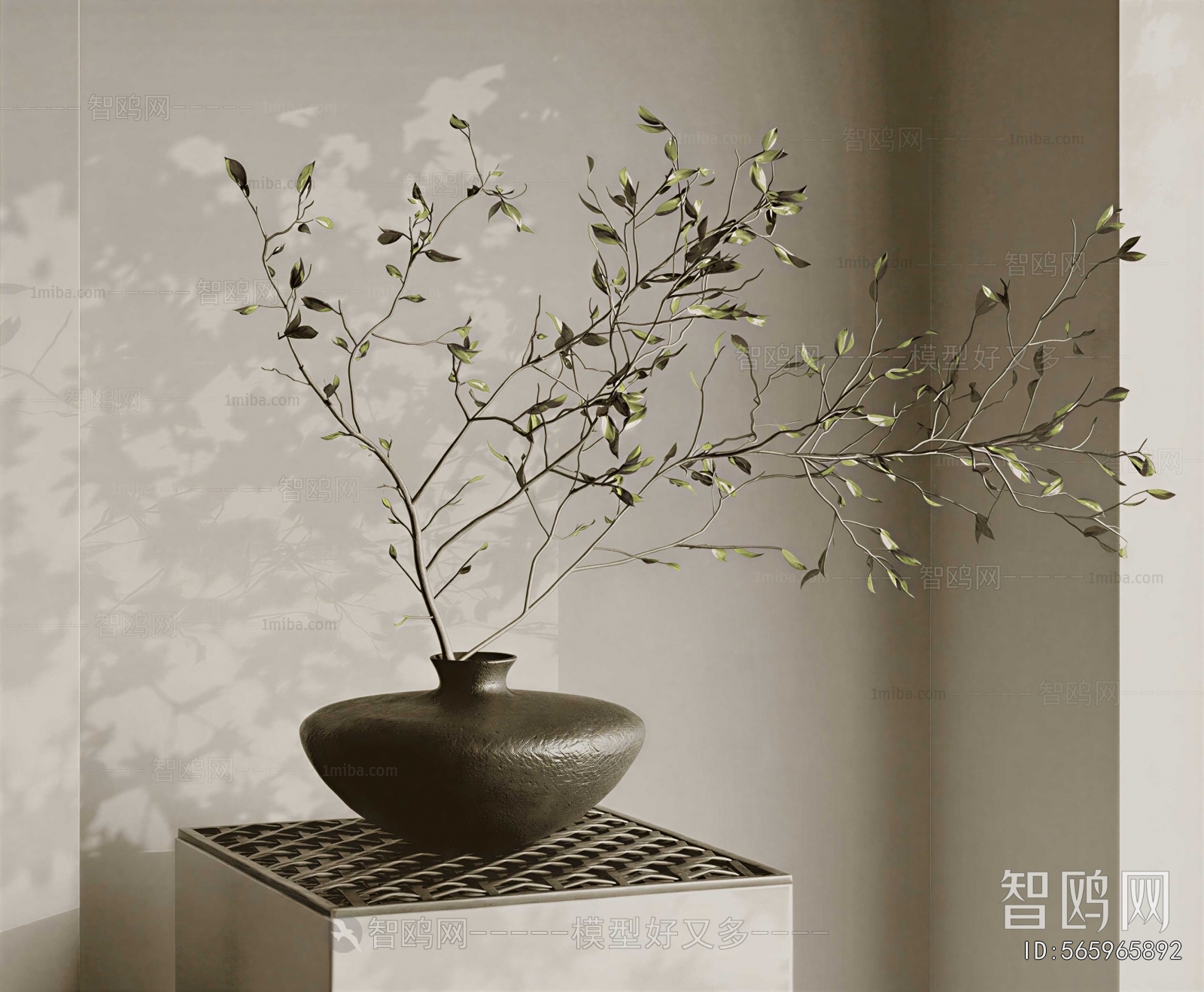 New Chinese Style Flower Arrangement