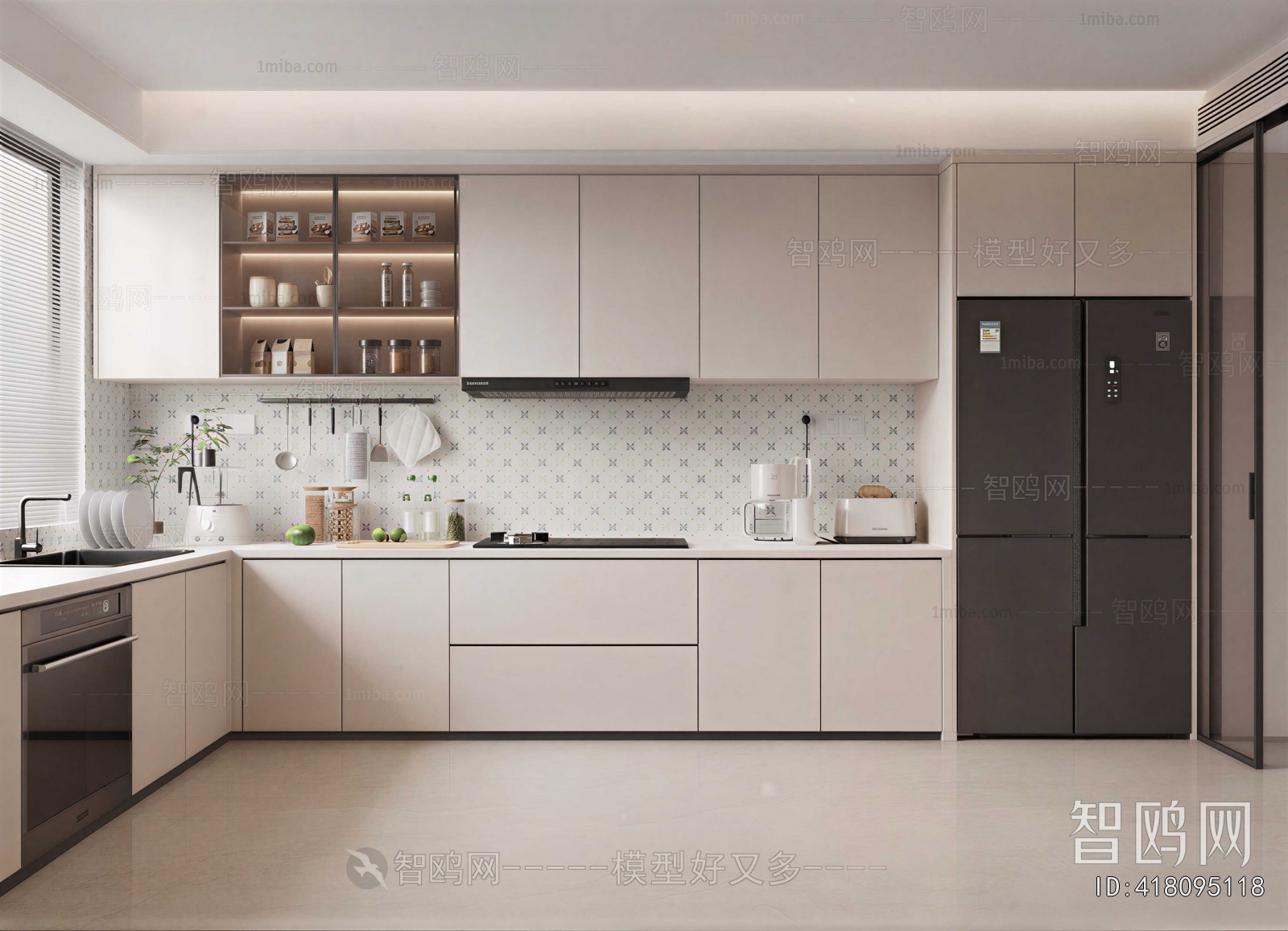 Modern The Kitchen