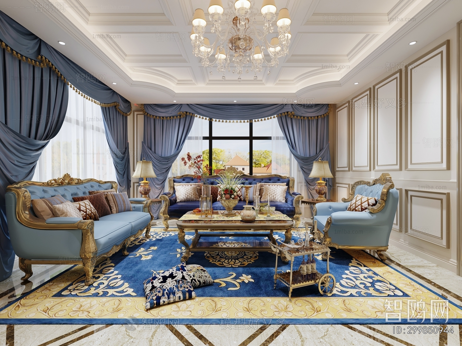 European Style A Living Room