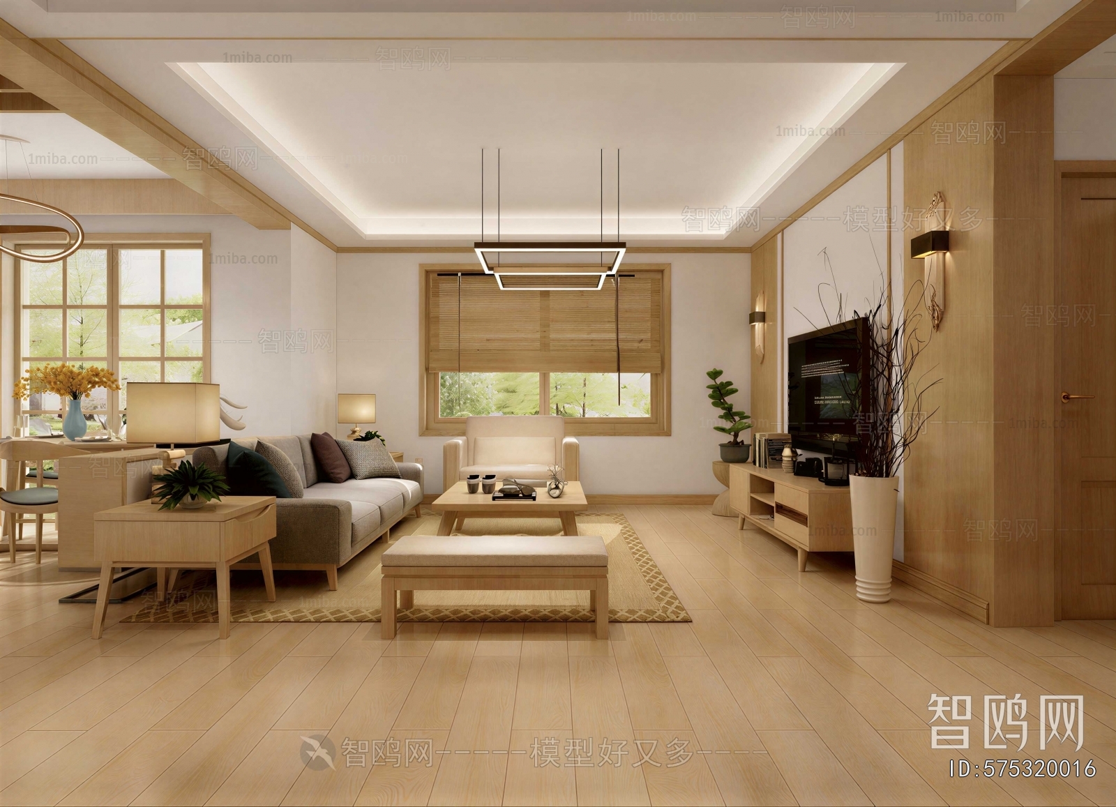 Japanese Style A Living Room