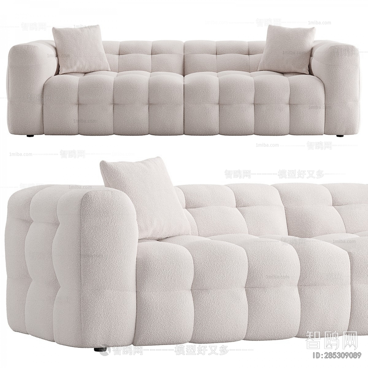 Modern Three-seat Sofa