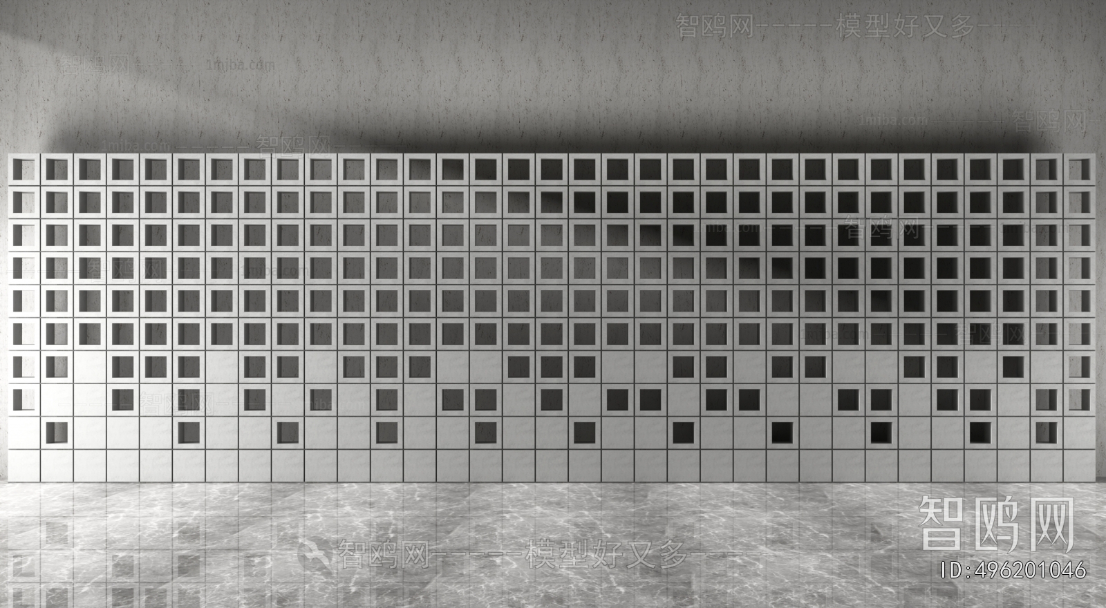 Modern Cement Brick Screen Partition