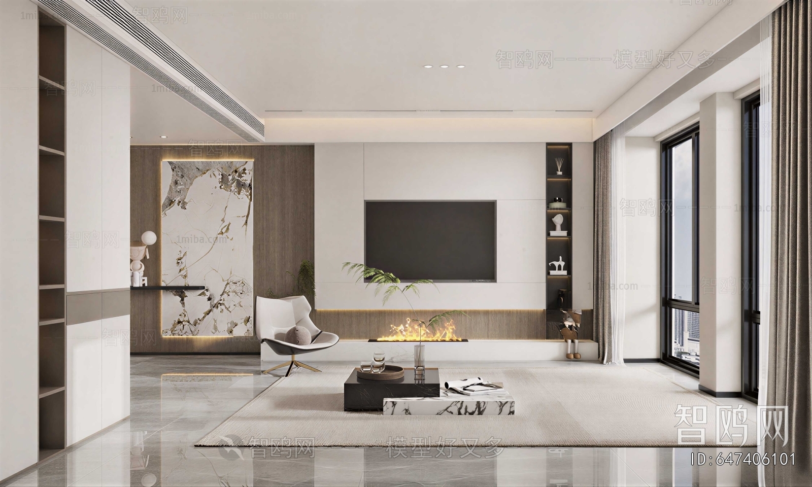 Modern A Living Room