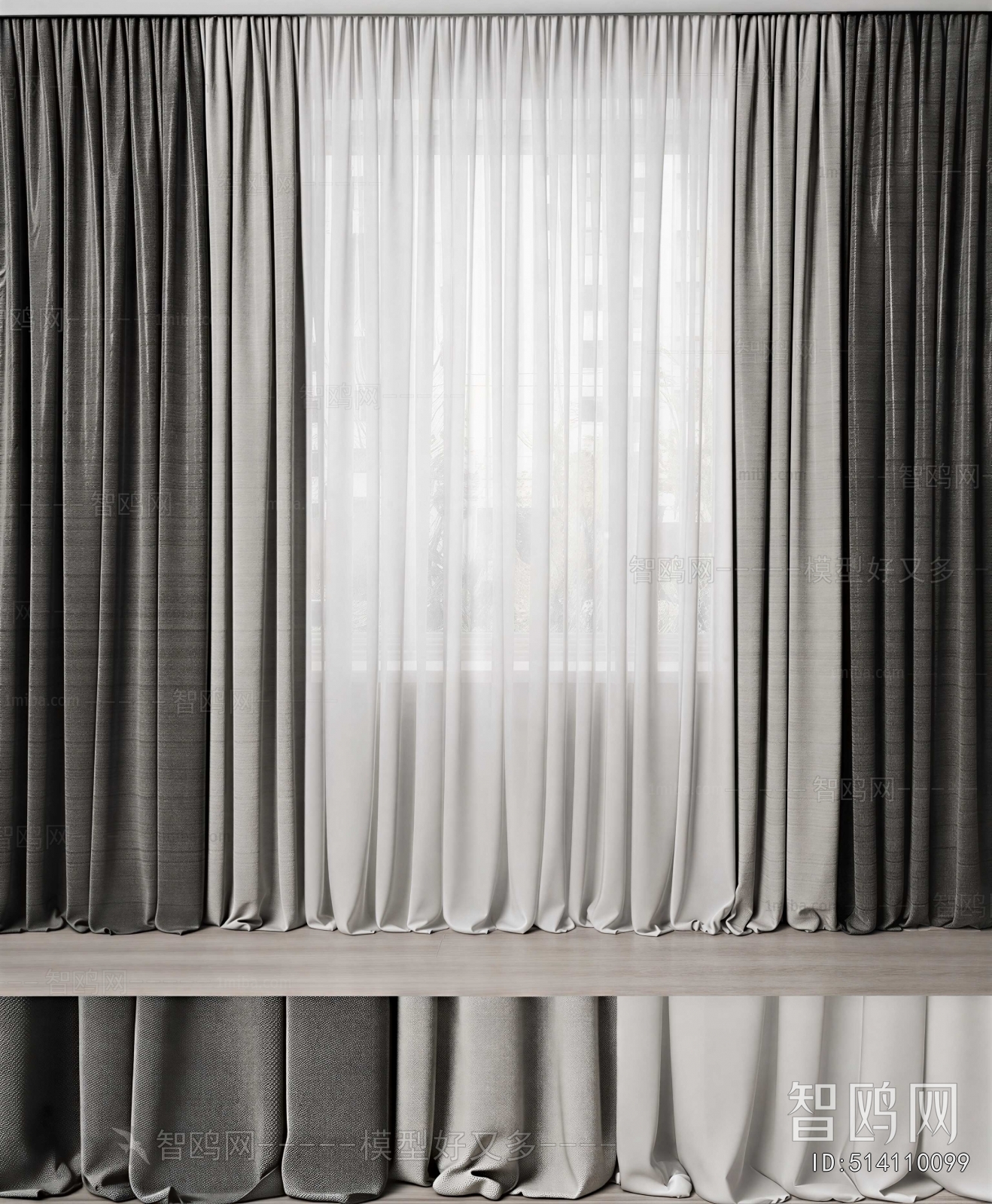 Modern The Curtain