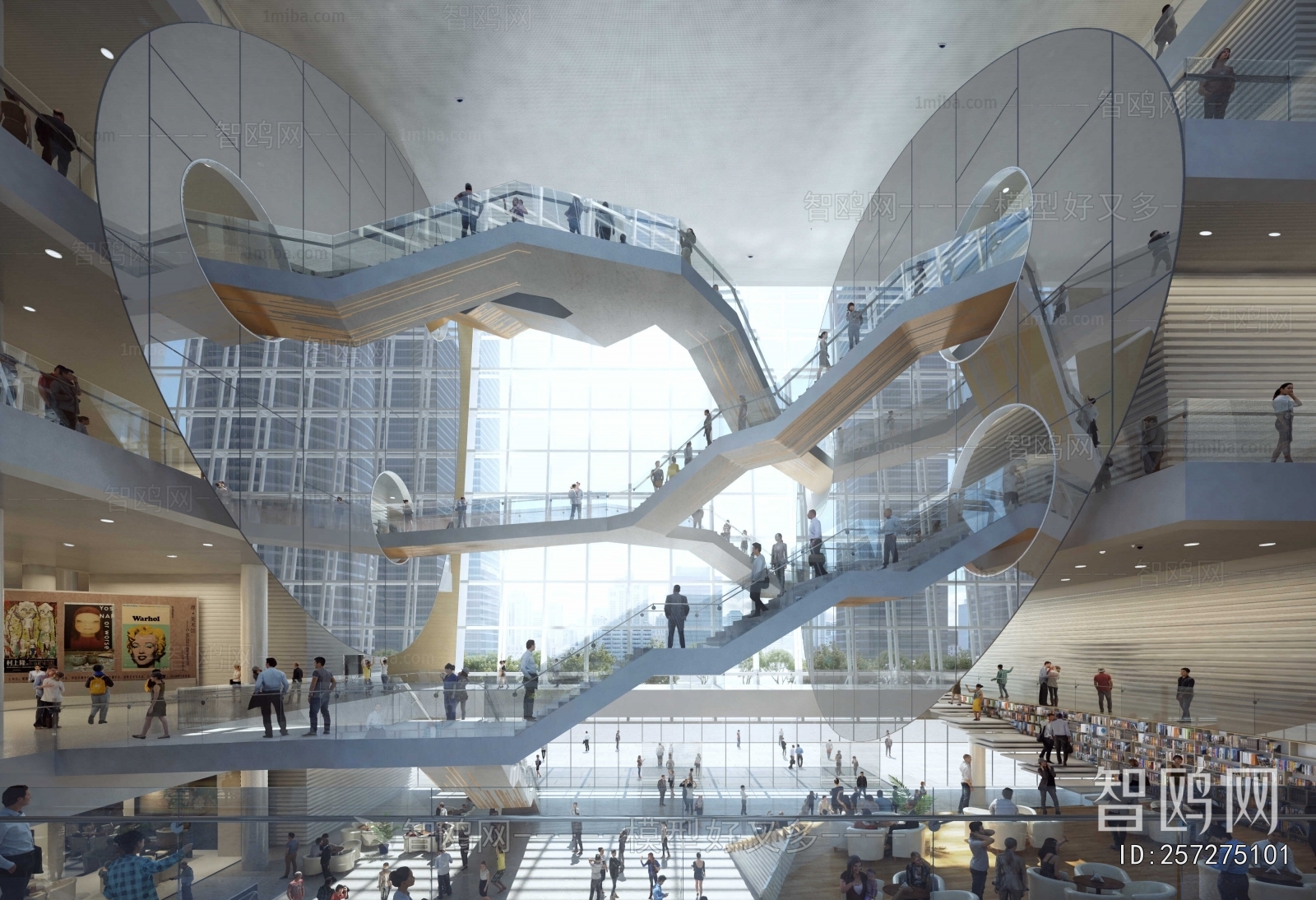 Modern Shopping Mall