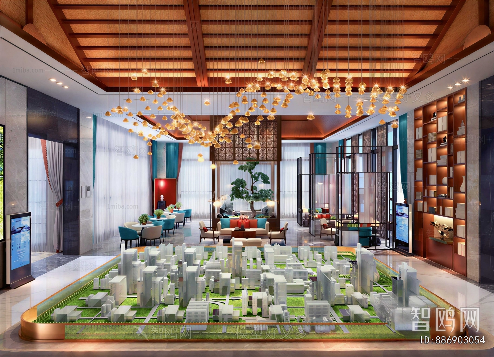 New Chinese Style Reception Hall