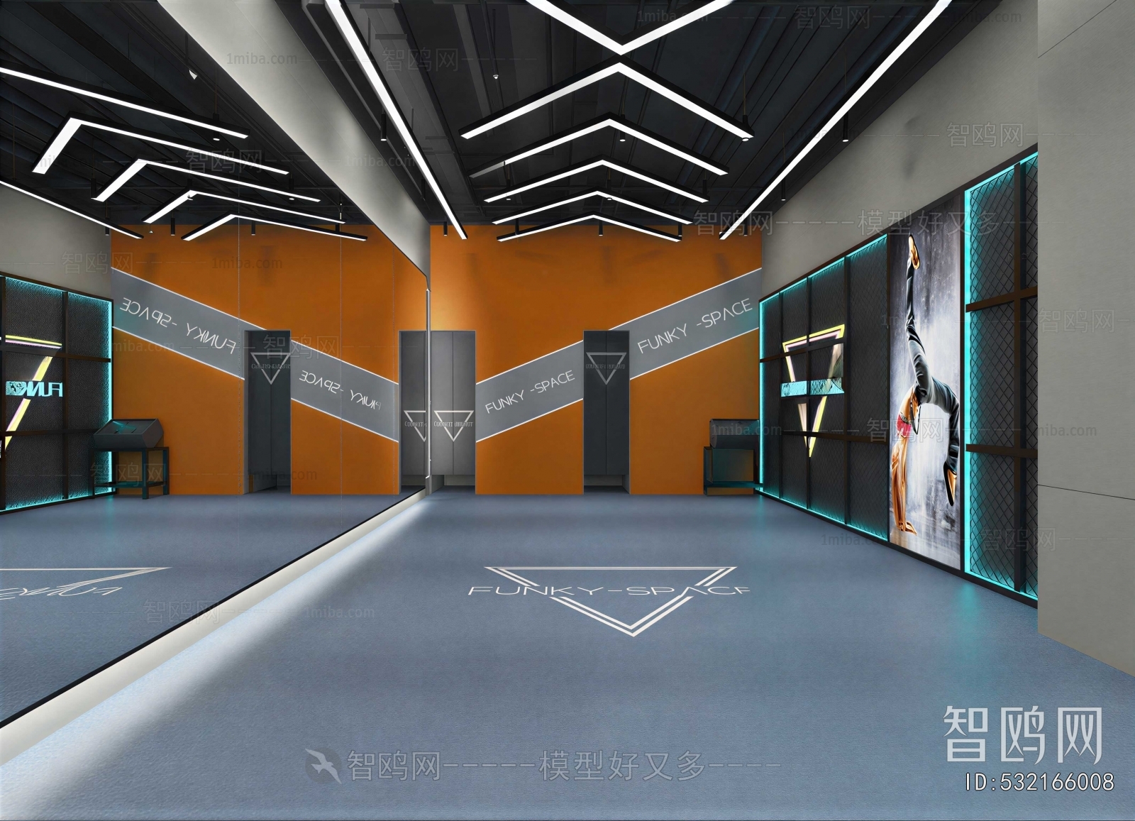 Industrial Style Gym