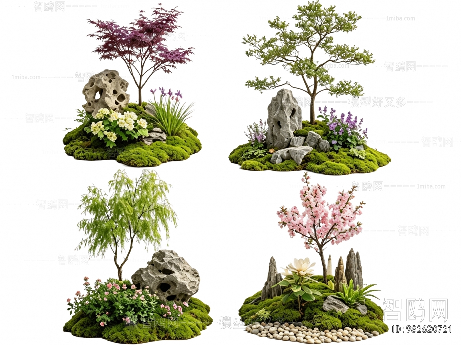 New Chinese Style Plant Landscaping
