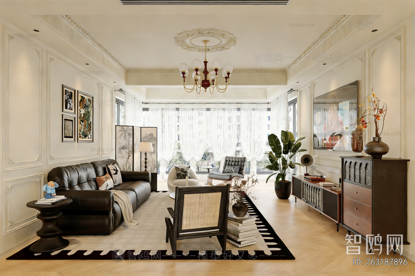 French Style A Living Room