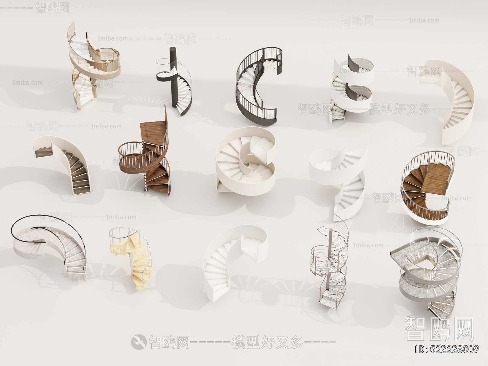 Modern Rotating Staircase
