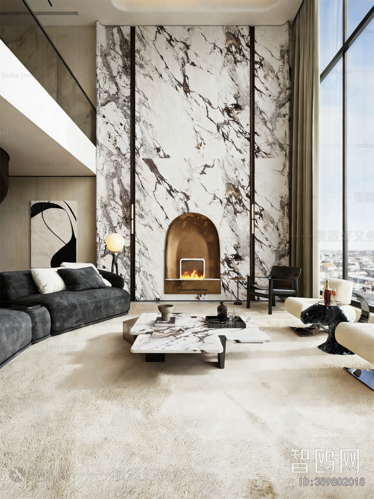 Modern A Living Room