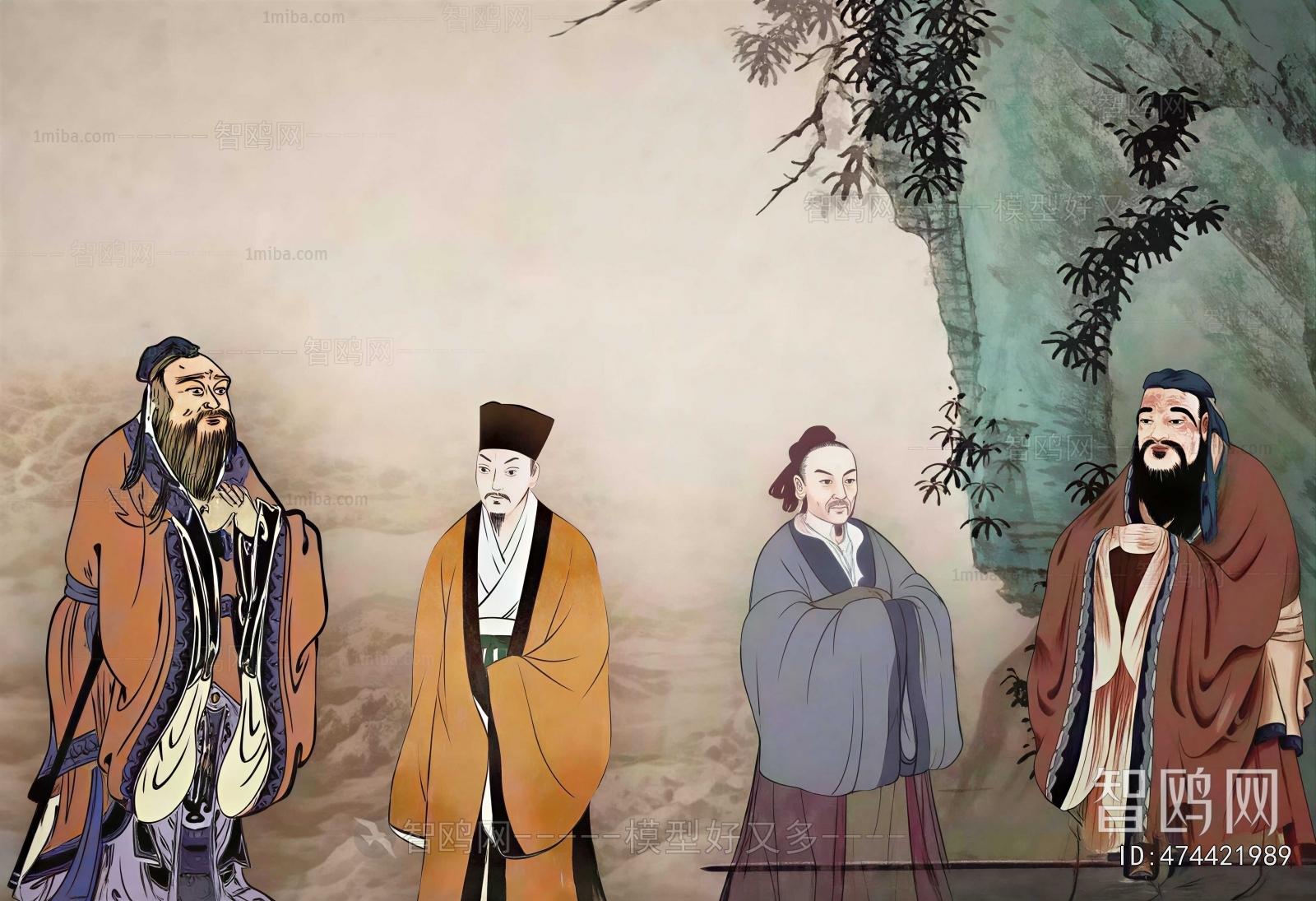 New Chinese Style Painting