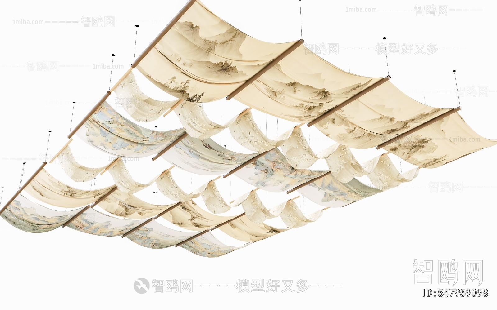 New Chinese Style Suspended Ceiling